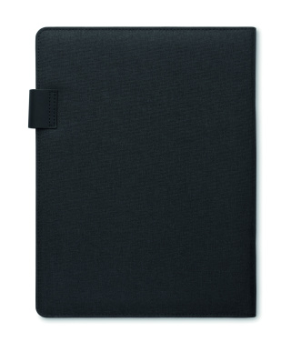 Logo trade promotional items image of: A4 folder and wireless charger