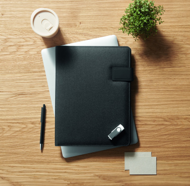 Logotrade promotional giveaway picture of: A4 folder and wireless charger