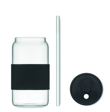 Logo trade promotional giveaways image of: High borosilicate tumbler 550ml
