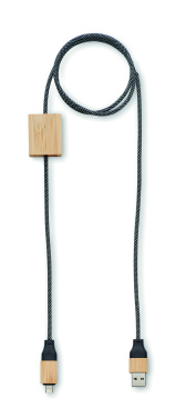 Logo trade promotional giveaway photo of: 60W charging cable