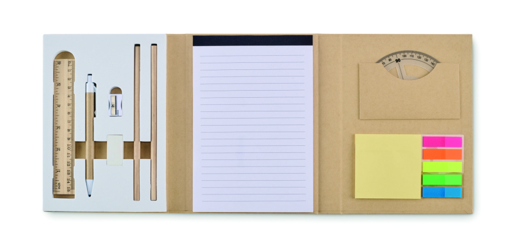 Logotrade promotional product image of: Stationary set with notepad