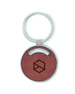 Logotrade promotional merchandise photo of: Round shape key ring