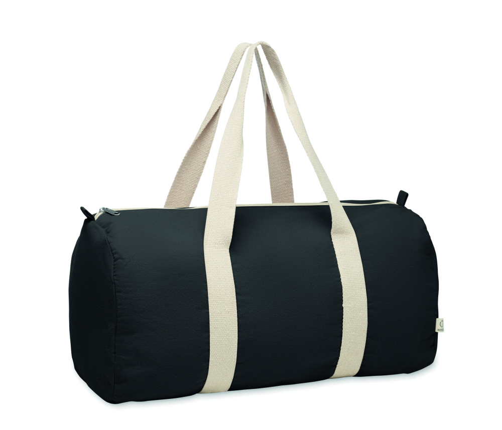 Logotrade promotional giveaways photo of: Recycled cotton sports bag
