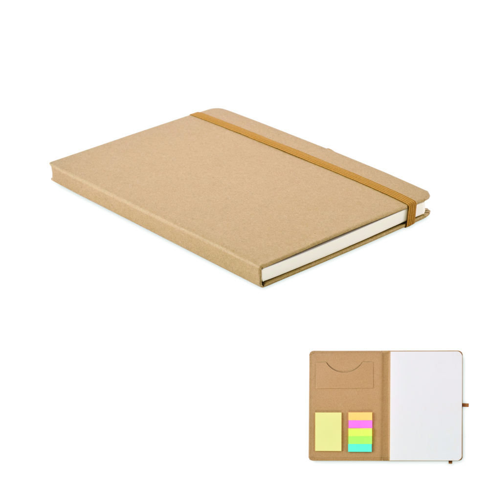 Logotrade promotional items photo of: A5 notebook recycled paper set