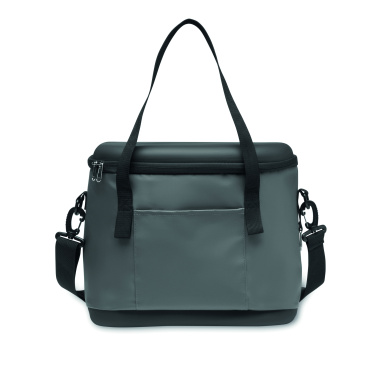 Logo trade corporate gifts image of: Tarpaulin cooler bag 40L