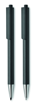 Logo trade promotional merchandise photo of: Recycled aluminium pen set