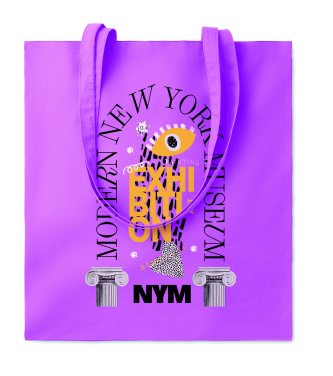 Logo trade corporate gifts image of: 140 gr/m² cotton shopping bag