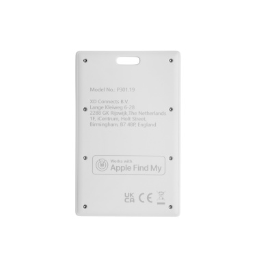 Logo trade promotional merchandise picture of: Findcard RCS recycled plastic item finder card