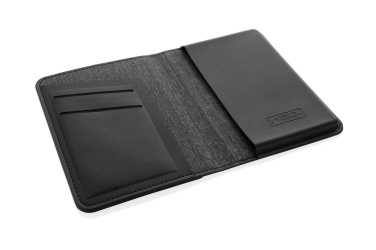 Logo trade promotional products image of: Trackmate RCS rpolyester passport holder worldwide locating