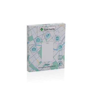 Logo trade promotional giveaways image of: Findit RCS rplastic ultra-thin finder card rechargeable