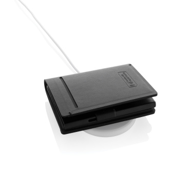 Logotrade business gift image of: Seekcard RCS rpolyester card wallet with worldwide locating