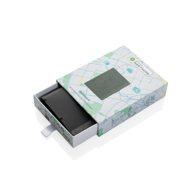 Logo trade promotional gift photo of: Seekcard RCS rpolyester card wallet with worldwide locating