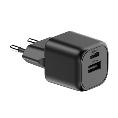 Logo trade promotional items picture of: Urban Vitamin Monterey RCS recycled plastic 20W GAN charger