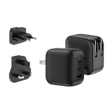 Logo trade promotional merchandise image of: Urban Vitamin Santa Cruz RCS rplastc 70W GAN charger