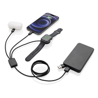 Logotrade promotional gifts photo of: Terra RCS rPET 6-in-1 charging cable with watch charger
