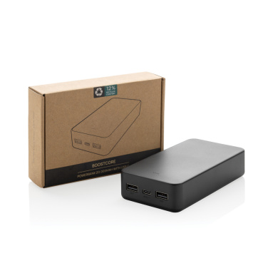 Logo trade business gift photo of: Boostcore RCS recycled plastic powerbank 20.000mAh USB C