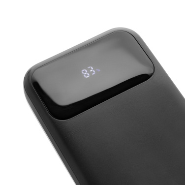Logo trade promotional merchandise photo of: Turbopack RCS rplastic powerbank 10.000 integrated cables