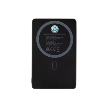 Logo trade corporate gifts picture of: Orion RCS recycled aluminum 5000 mah 5W magnetic powerbank