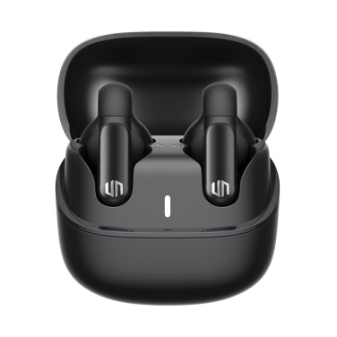 Logo trade promotional gift photo of: Urban Vitamin Long Beach ENC rplastic wireless earbuds