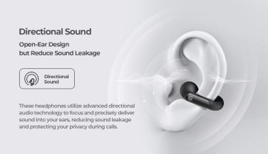 Logotrade promotional gift picture of: Urban Vitamin Long Beach ENC rplastic wireless earbuds
