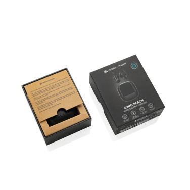 Logotrade promotional merchandise photo of: Urban Vitamin Long Beach ENC rplastic wireless earbuds