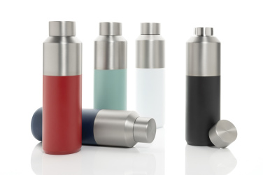 Logo trade promotional products picture of: Fluid RCS certified recycled steel water bottle 600ml