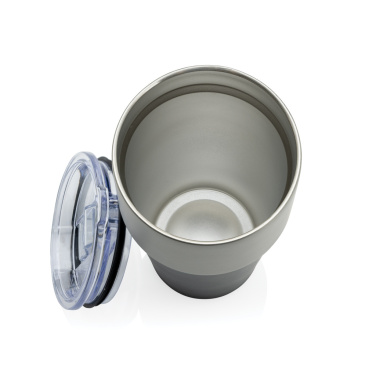 Logo trade promotional giveaways image of: Fluid RCS certified recycled steel tumbler 500ml