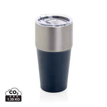 Logotrade promotional gift picture of: Fluid RCS certified recycled steel tumbler 500ml