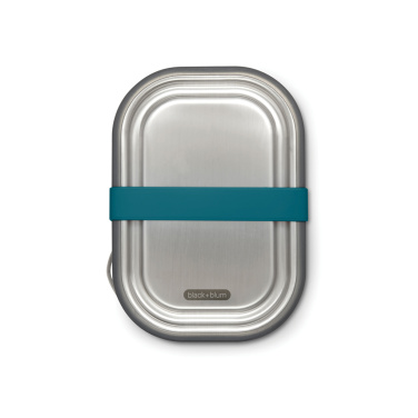 Logo trade promotional giveaway photo of: Black+Blum Stainless Steel Lunch Box Large