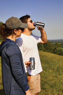 Logo trade promotional gifts image of: Black+Blum Insulated Leakproof Travel Cup Stainless Steel