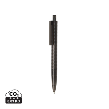 Logo trade advertising products picture of: X3 GRS recycled PC plastic pen frosted