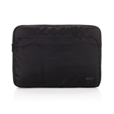 Logo trade advertising products picture of: Swiss Peak Aware™ RPET Essential 15.6 inch laptop sleeve
