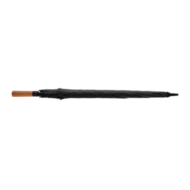 Logo trade promotional products image of: Tony  Aware™ RPET 30 inch acacia auto open umbrella