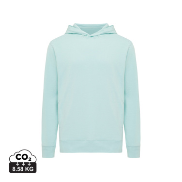 Logo trade promotional merchandise picture of: Iqoniq Yengo recycled cotton hoodie with sidepockets