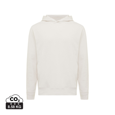 Logo trade promotional merchandise picture of: Iqoniq Yengo recycled cotton hoodie with sidepockets