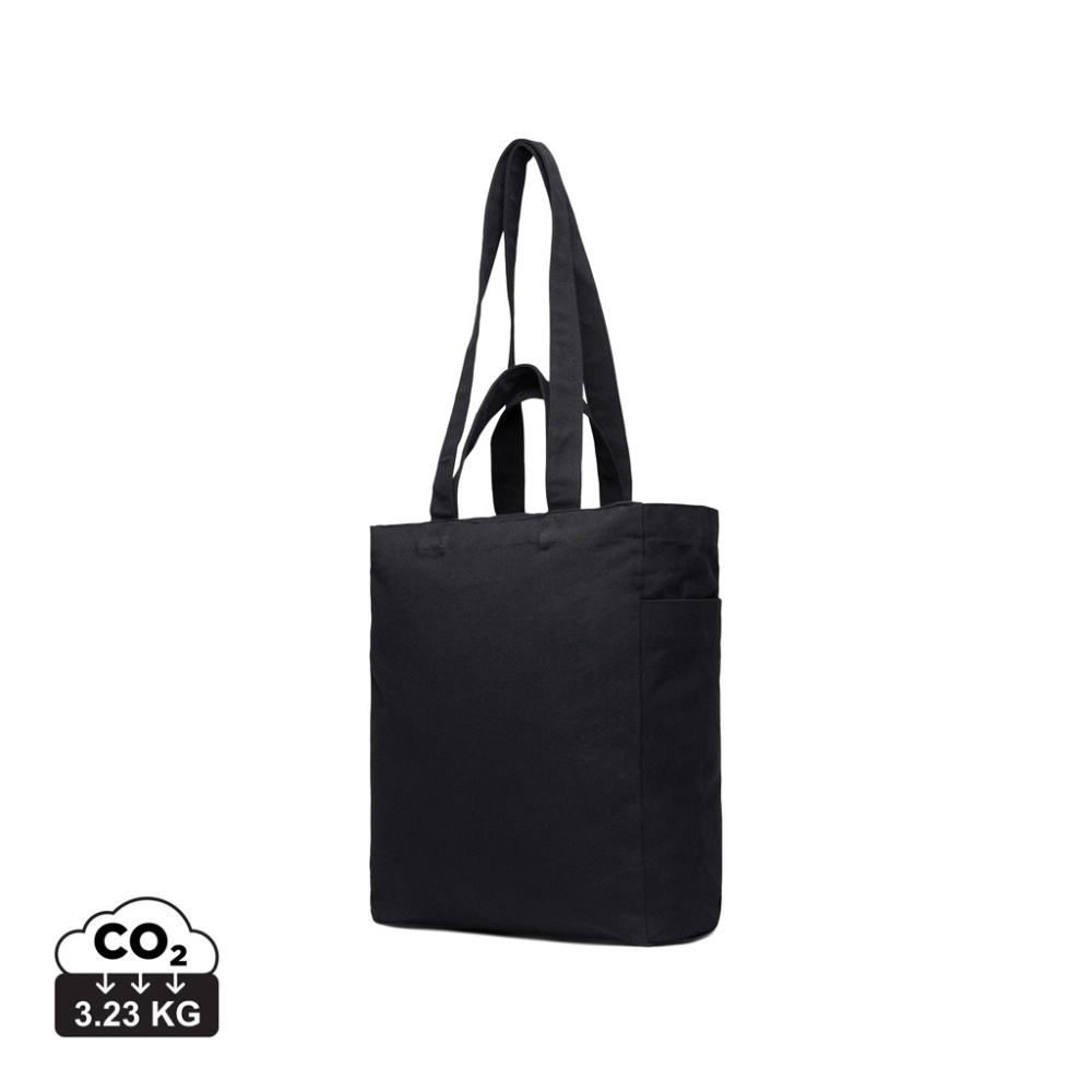 Logotrade corporate gifts photo of: VINGA Hilo AWARE™ recycled canvas zip tote