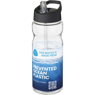 Logotrade promotional gift picture of: H2O Active® Eco Base 650 ml spout lid sport bottle