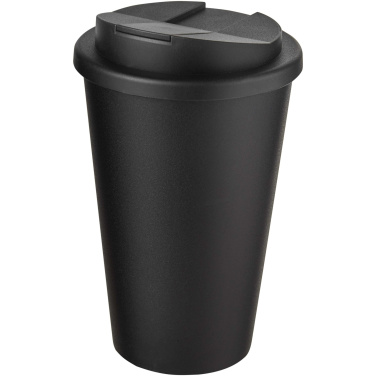 Logotrade corporate gift image of: Americano® Eco 350 ml recycled tumbler with spill-proof lid