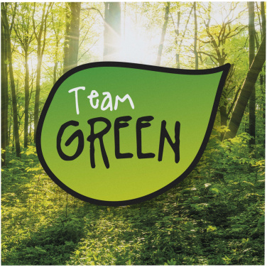 Logo trade promotional giveaway photo of: Sticky-Mate® soft cover speech bubble shaped sticky notes