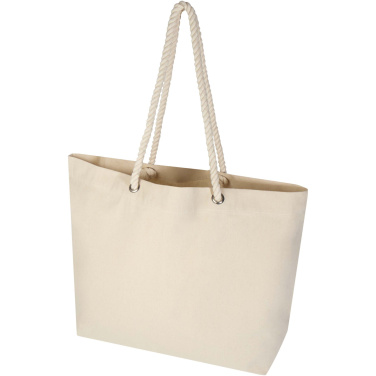 Logotrade promotional giveaway image of: Florida 270 g/m² GRS recycled beach tote bag 18L