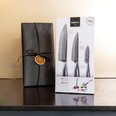 Logo trade promotional products picture of: BOSKA Kitchen Knives Monaco+, set of 3