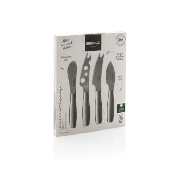 Logo trade promotional giveaway photo of: BOSKA Cheese Knife Set Mini Copenhagen