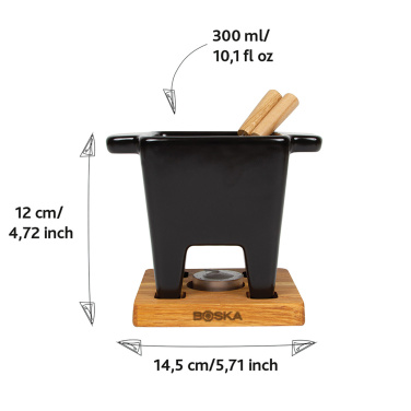 Logotrade advertising product picture of: BOSKA Tapas Fondue Nero - 300 ml