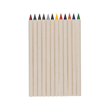 Logo trade promotional gift photo of: Micki GRS infinity 12pc coloring pencil set
