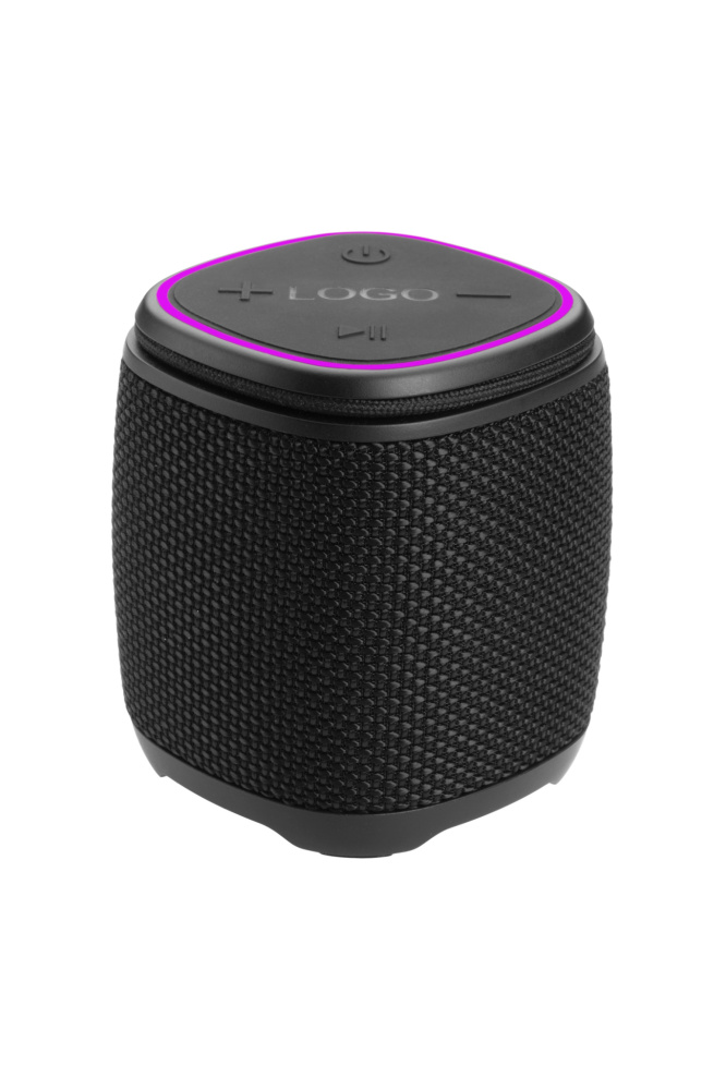 Logo trade promotional items picture of: Bluetooth speaker HERMON Schwarzwolf