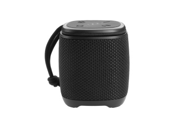 Logo trade advertising product photo of: Bluetooth speaker HERMON Schwarzwolf