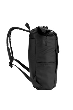 Logotrade promotional giveaway image of: Rolltop backpack PEKTUSAN Schwarzwolf