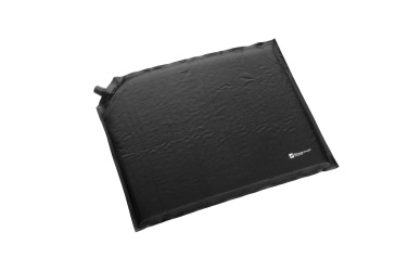 Logotrade promotional giveaway picture of: Inflatable cushion ANTERO Schwarzwolf