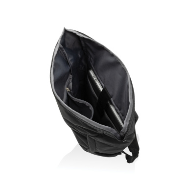 Logotrade business gift image of: Swiss Peak Aware™ RPET Leonard 15.6 inch laptop backpack