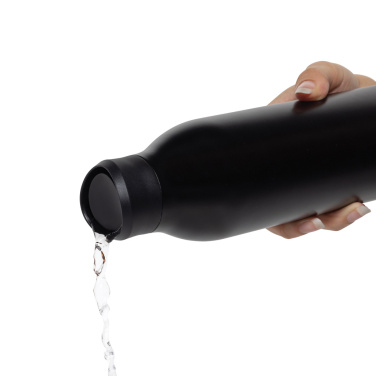 Logo trade promotional merchandise picture of: Avira Alok RCS re-steel 360 waterbottle 600ML